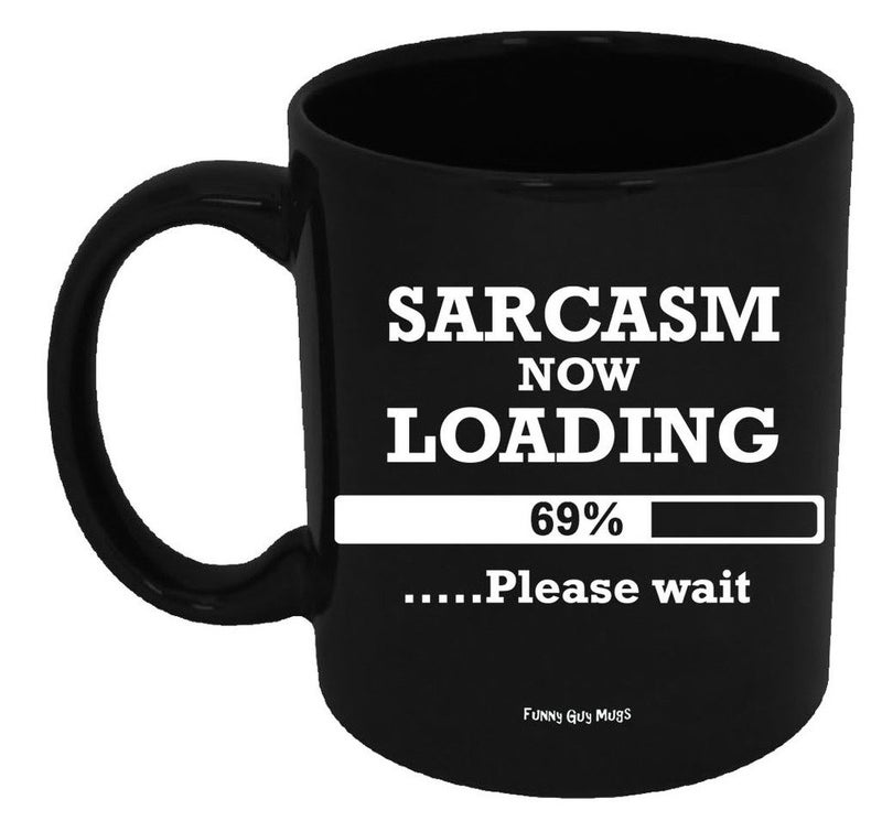 Funny Guy Mugs كوب قهوة سيراميك "فاني جاي" ساخر الآن جاري التحميل - 11oz - كوب قهوة مضحك مثالي للنساء والرجال - كوب قهوة فكاهي مع عبارات ذكية - Image 4